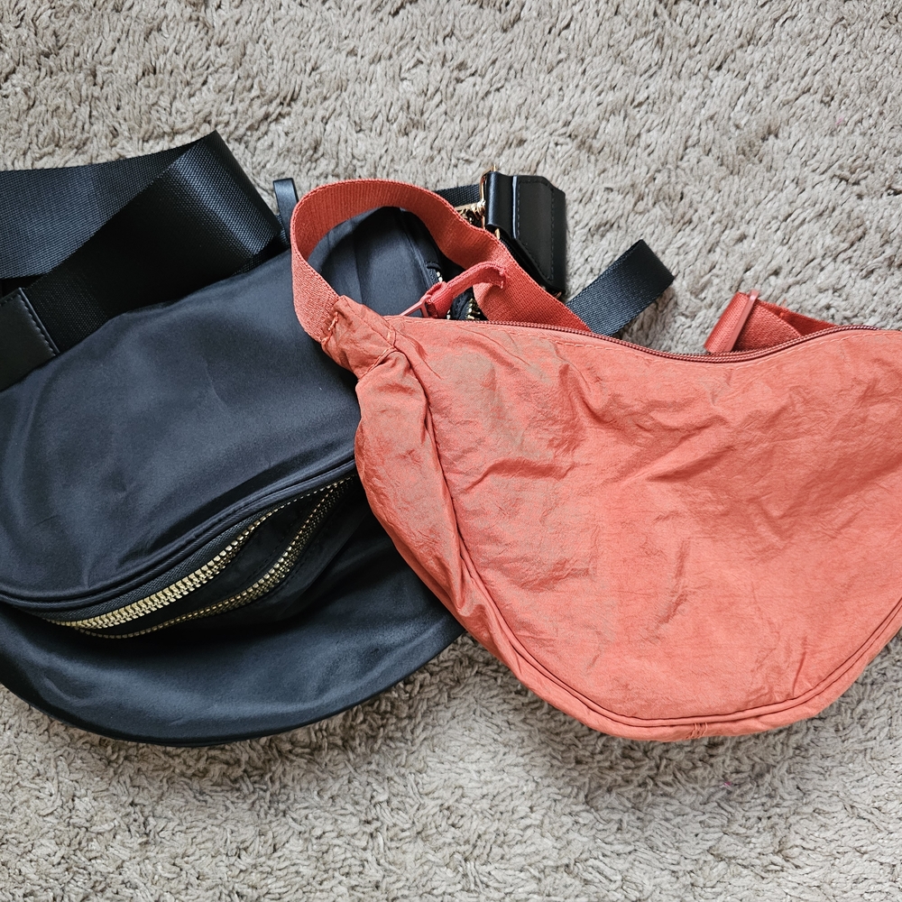 Black and Orange Crossbody Bags